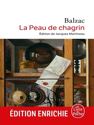 cover image of La Peau de chagrin BAC 2023